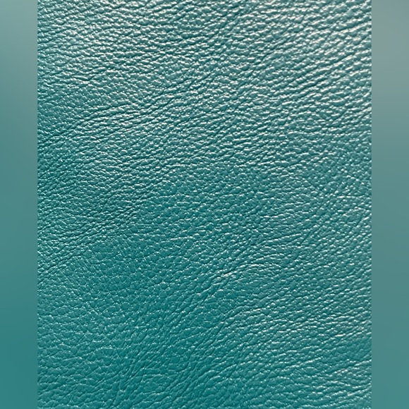 Levi's Motorcycle Jacket Women' Size S Teal Blue Faux Leather Belted Buckle Moto - Picture 6 of 9